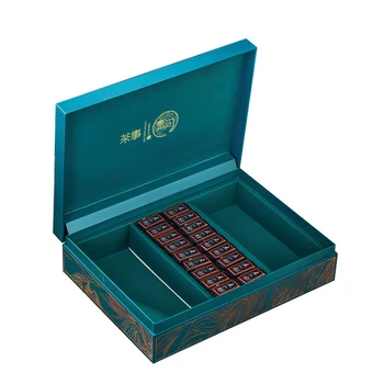 Луксозен подарък кутия за съхранение на чай в продължение на 3-5 мрежи, творчески кутии-организаторите за чаени пакетчета, голяма опаковъчна кутия за съхранение на Puer Тьегуаньинь Longjing, подарък