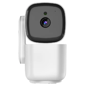 Място на Hristo за умен дом, Wi-Fi камера 1080P, безжична камера за наблюдение на сигурността в помещението, автоматично следене на Алекса